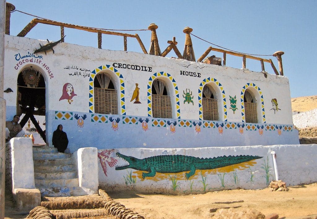 Joli village Nubian en Egypte