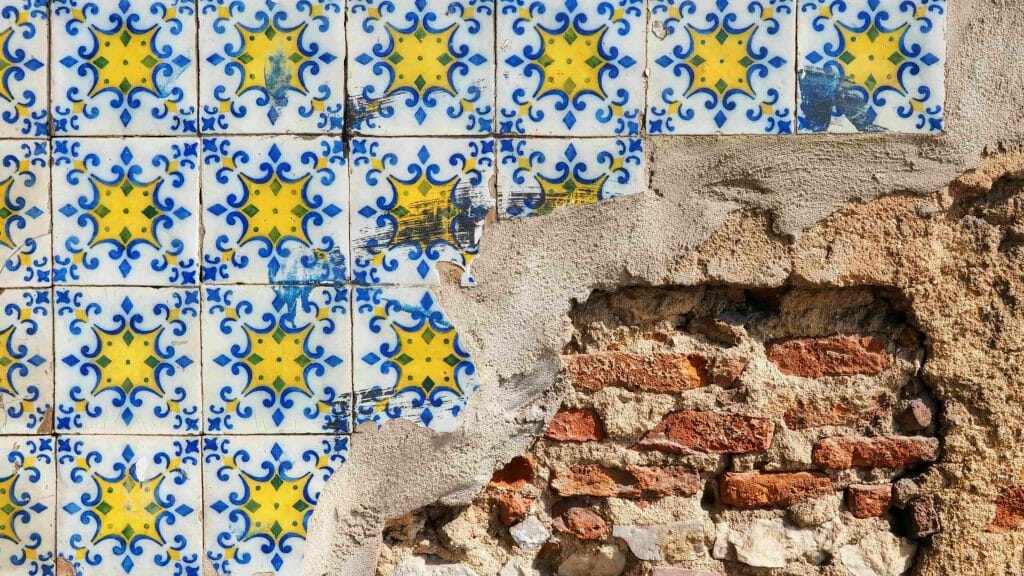 Lisbonne carreaux de faïence Azulejos