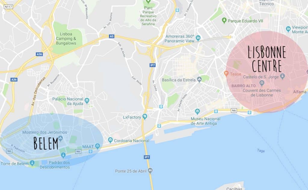 quels quartiers visiter à Lisbonne