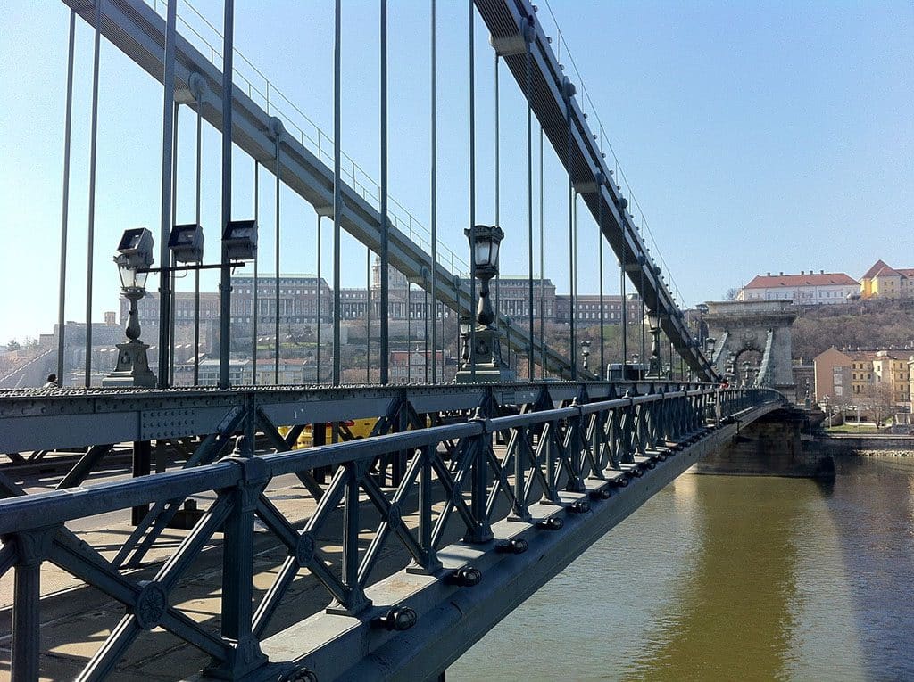 Pont_des_Chaînes_Széchenyi_Lanchid Le pont des Chaînes, Széchenyi-Lanchid