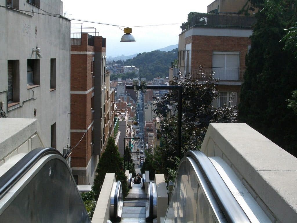 se rendre à l'entrée du parc guell