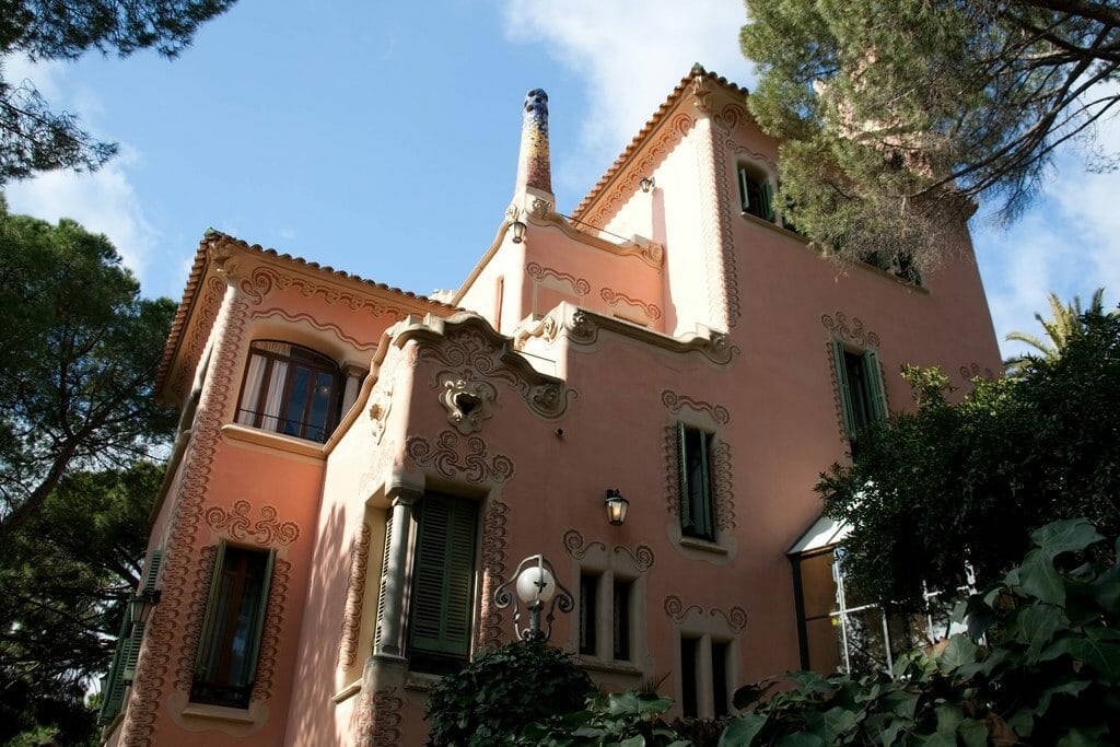 la maison du célèbre architecte de Barcelone