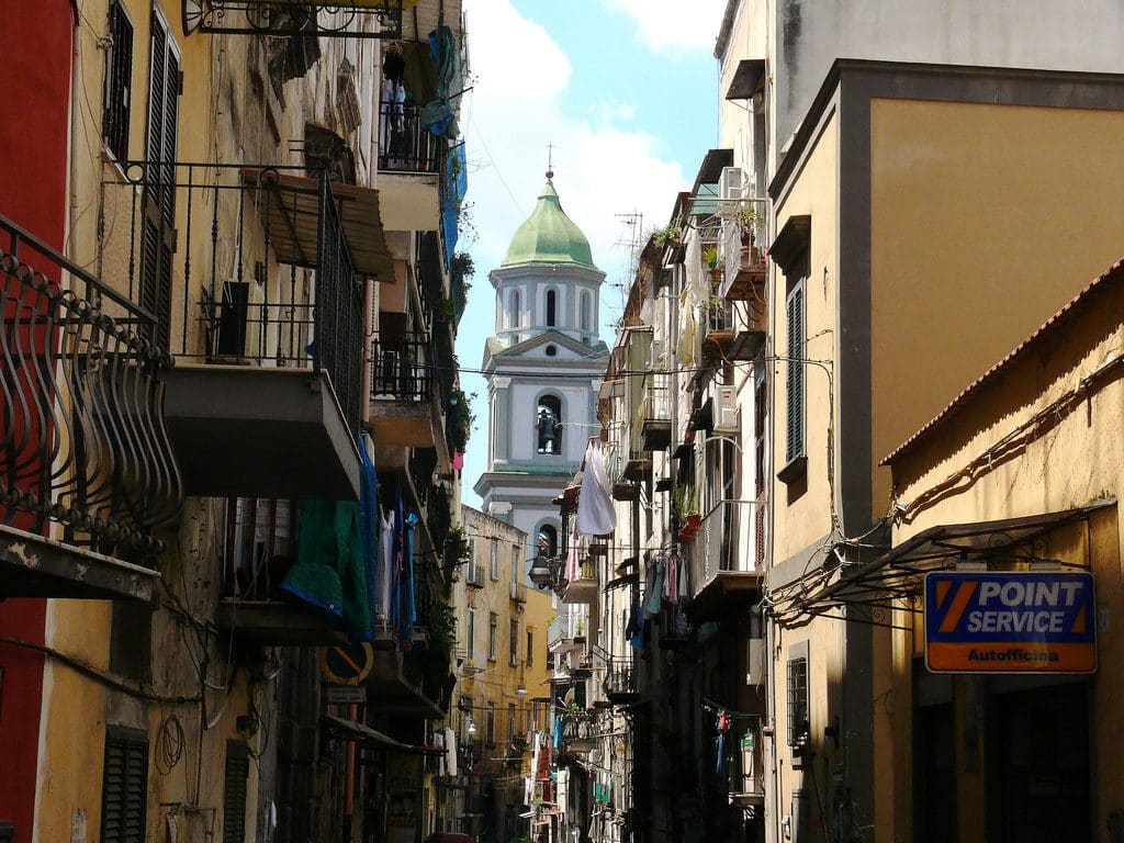 naples_rione_sanita_quartier_populaire Le quartier populaire de Rione Sanita
