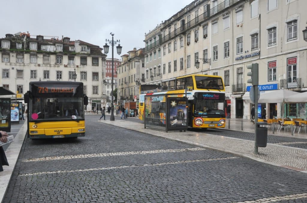 Les bus à Lisbonne