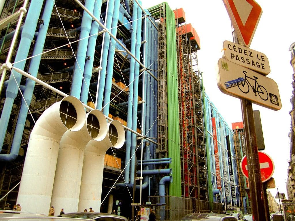 Beaubourg Paris Centre Pompidou