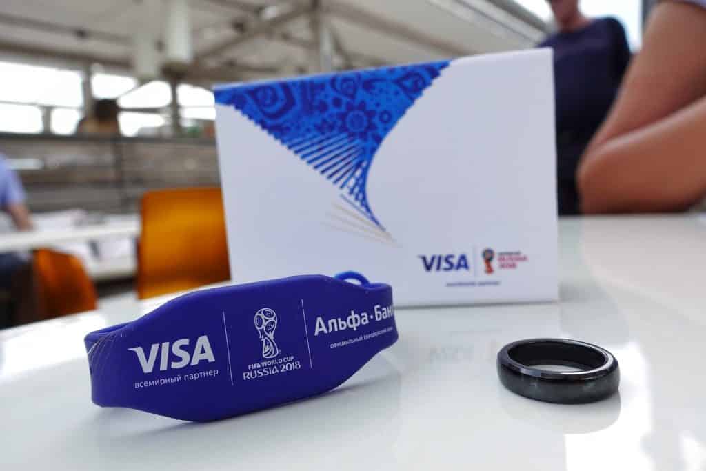 bracelet bague VISA paiement sans contact