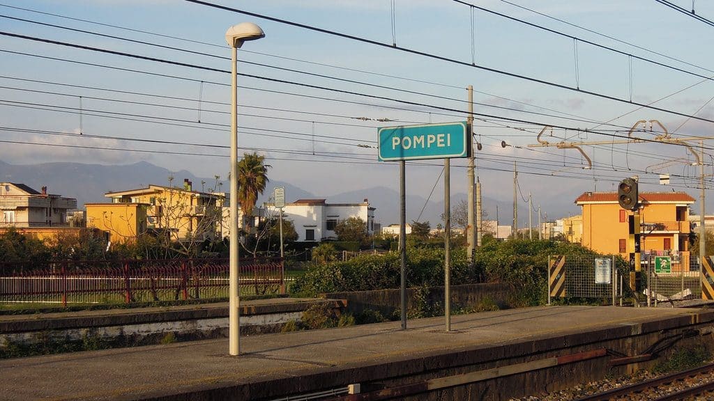 pompei_train_gare Rejoindre Pompei en train depuis Naples