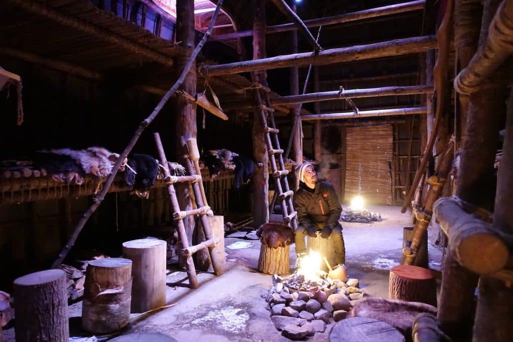 quebec en hiver Les premiers habitants du Quebec
