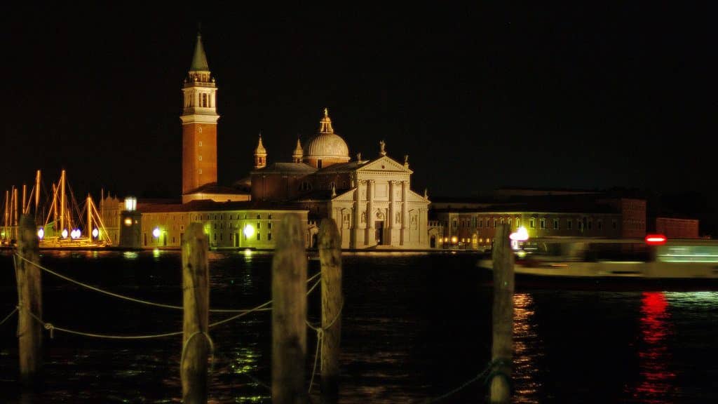 opera venise vue nuit theatre Malibran