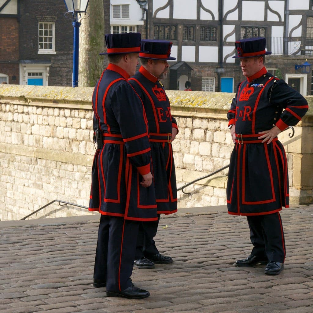 Yeomen_Warders visiter la tour de londres et les Yeomen Warders