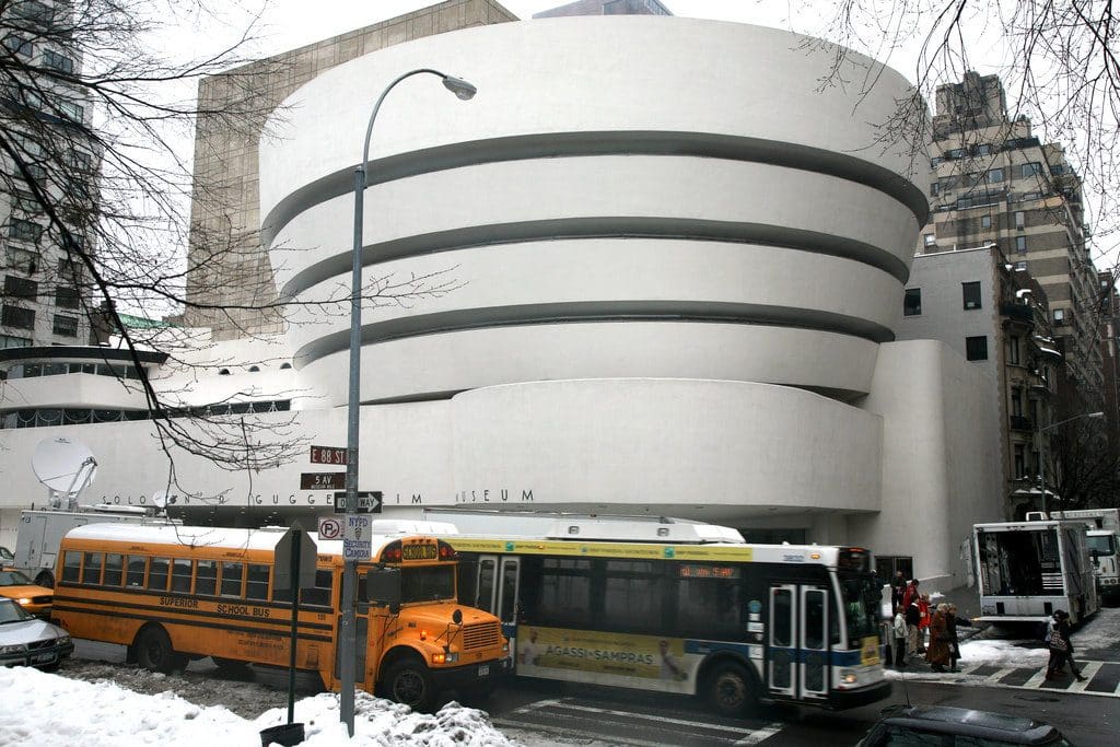 visiter musee guggenheim new york facade