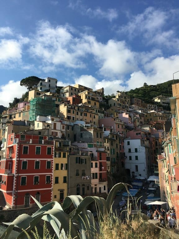 cinque terre maisons Riomaggiore