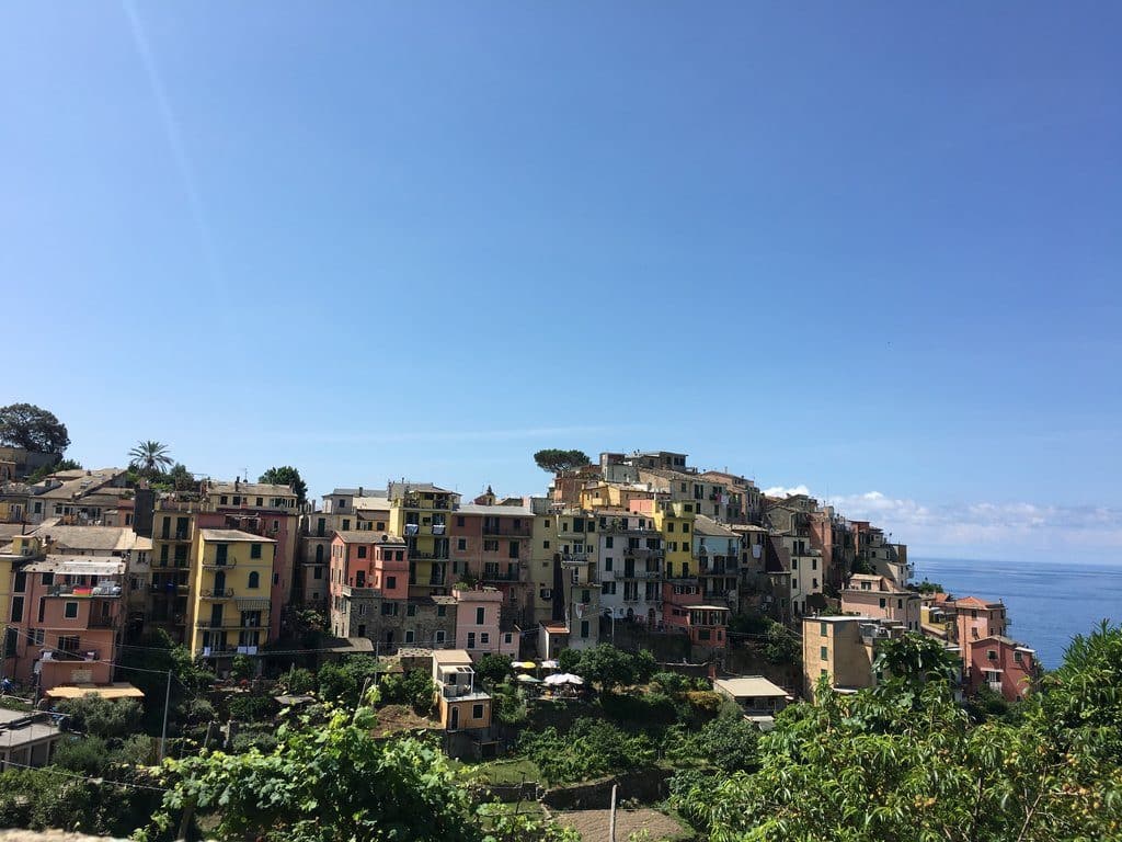cinque terre Coniglia la perchee