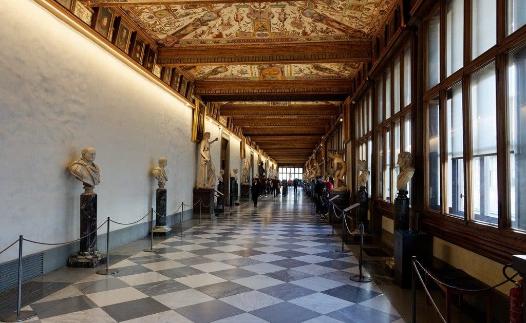 Galerie des Offices sculptures