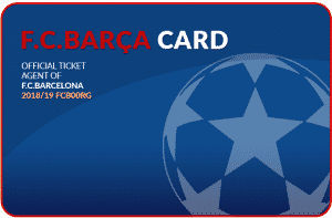 f c barca card