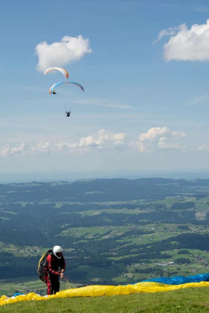 activité_parapente activite parapente quebec mont saint anne