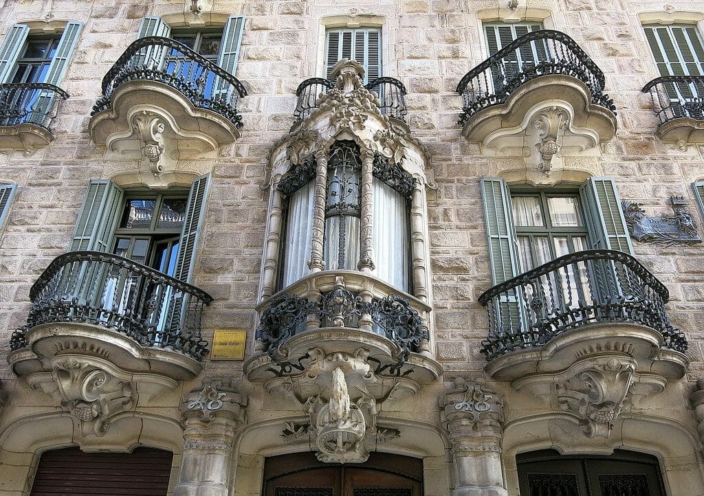 Casa_Calvet casa calvet barcelone gaudi