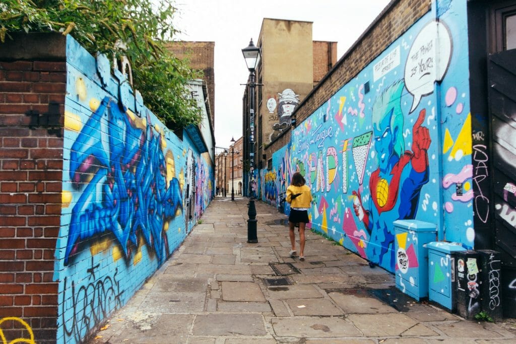 visite londres guide francais Shoreditch