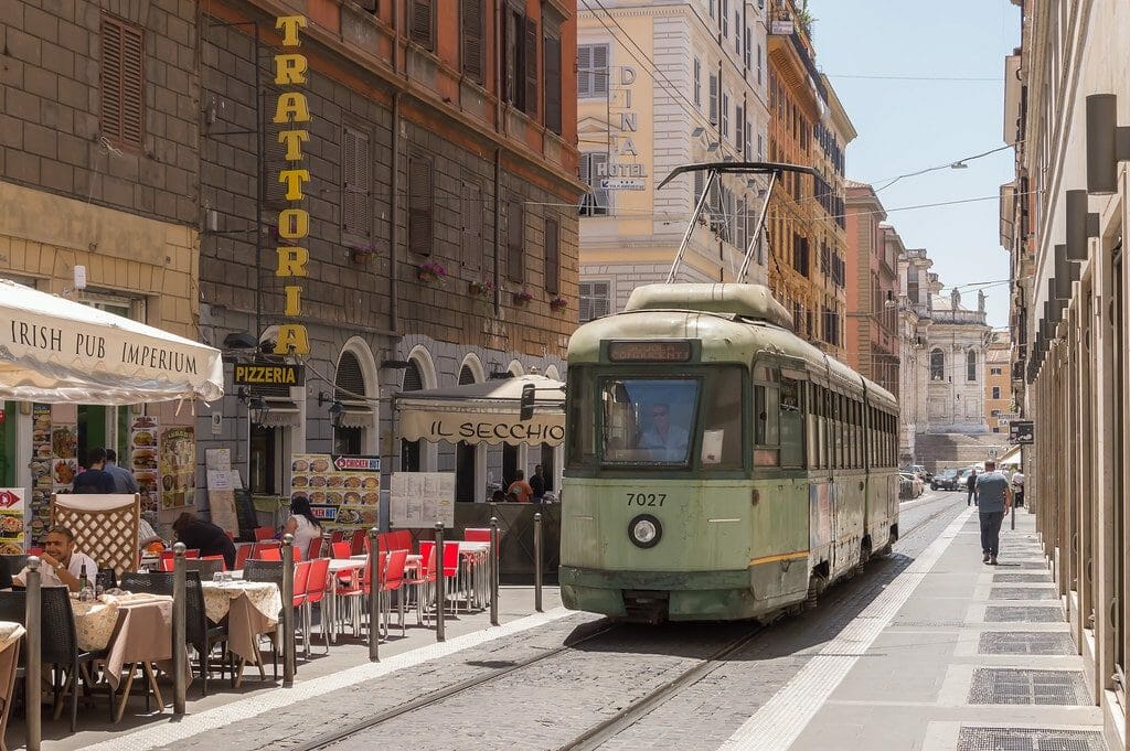 tram rome plan