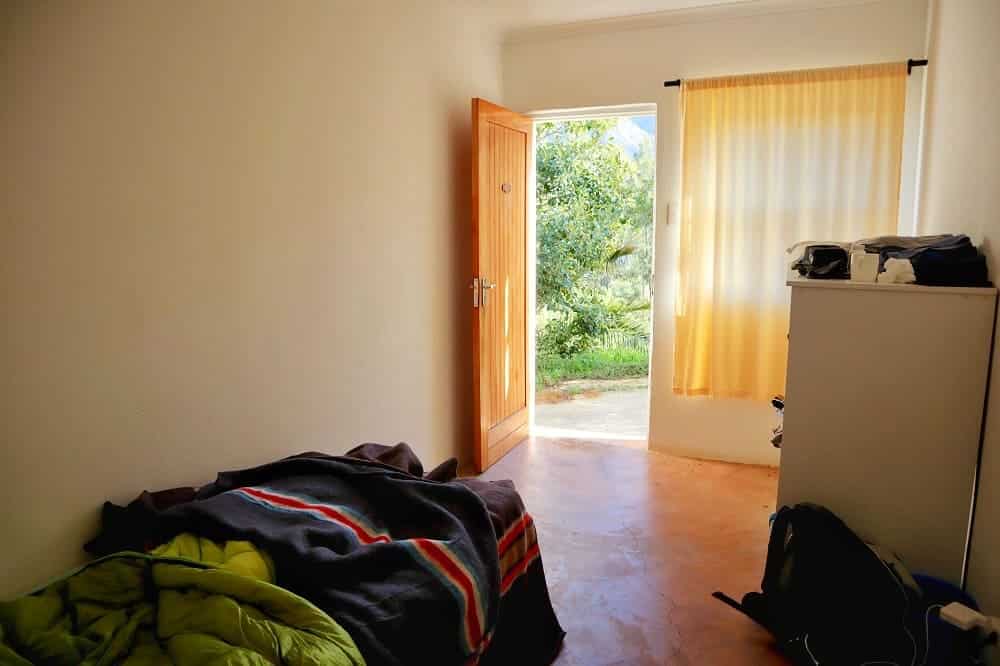 Ma chambre dans le centre Vipassana