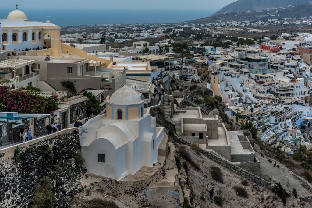 Fira fira visiter santorin
