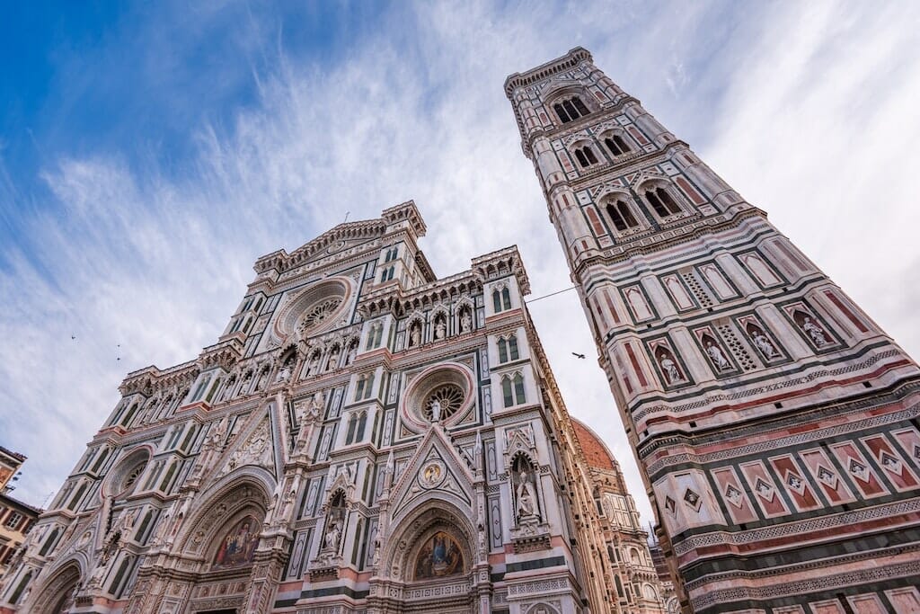 itineraire pour visiter florence campanile de giotto