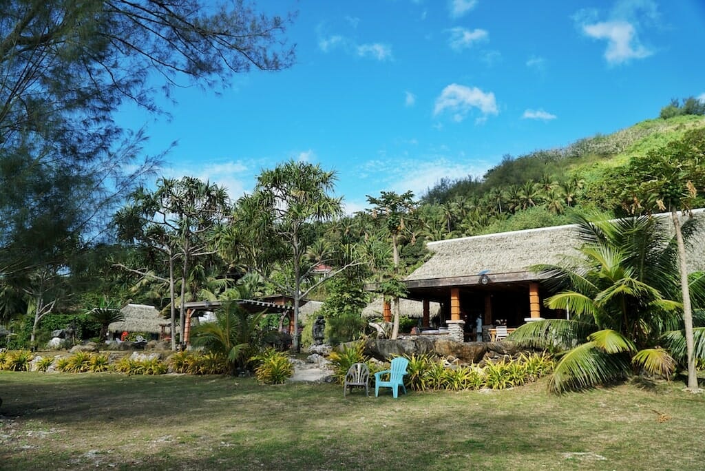 hebergement village vaitumu polynesie francaise