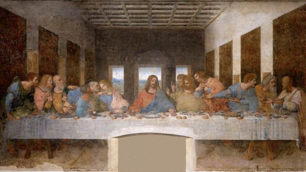 la cene leonard de vinci