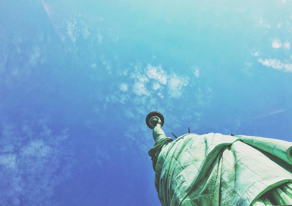 flamme statue liberté