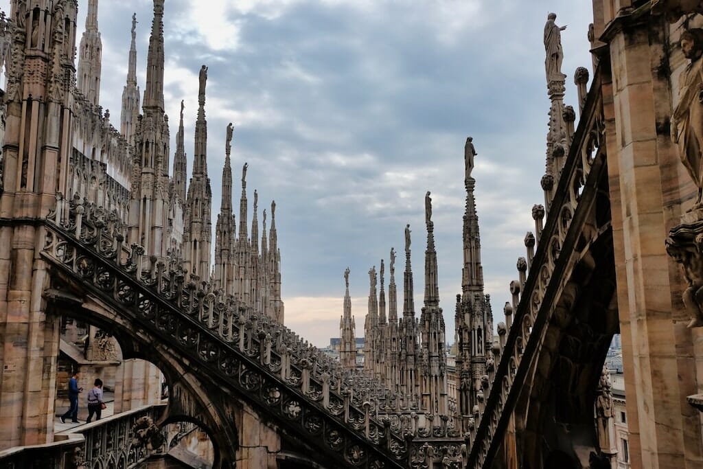 visiter cathedrale milan terrasses