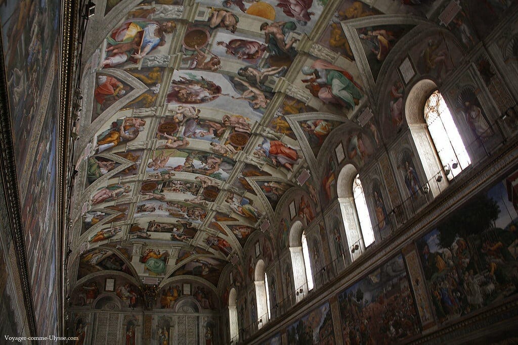 visiter chapelle sixtine interieur