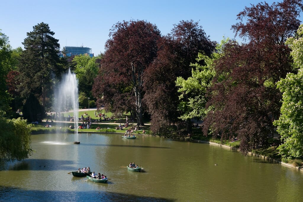 parc orangerie visiter strasbourg