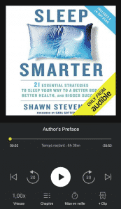 Sleep Smarter audible