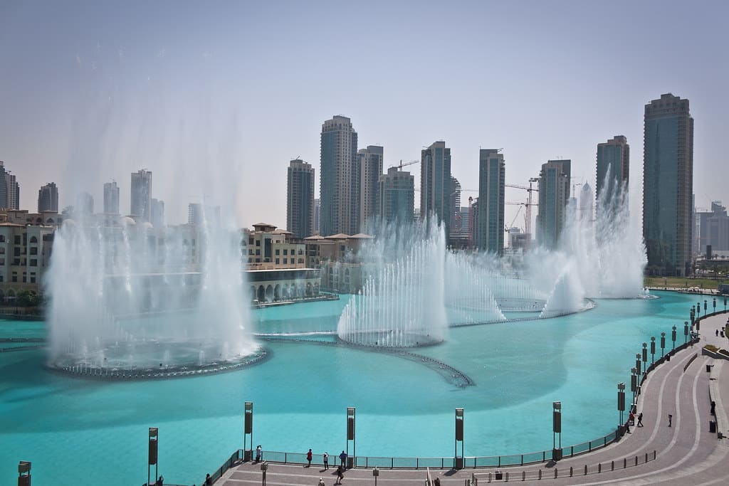 fontaines dubai spectacle