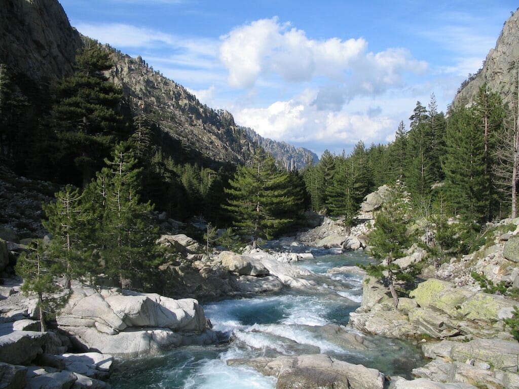 gorge restonica corte corse