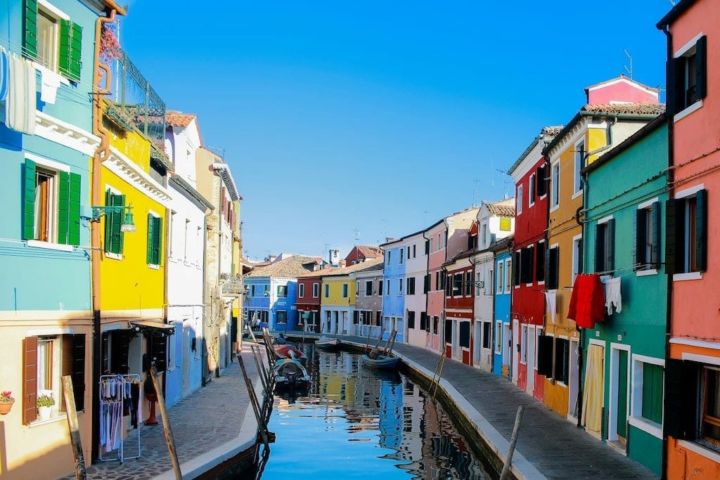Burano burano italie