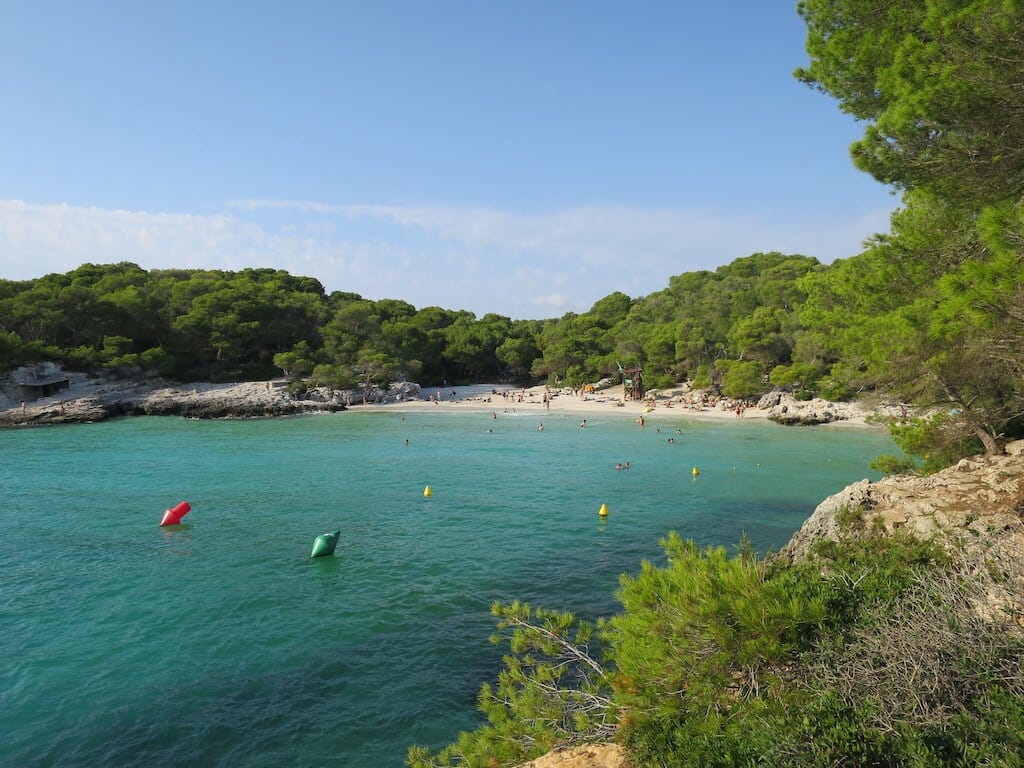 cala turqueta que faire aux iles baleares