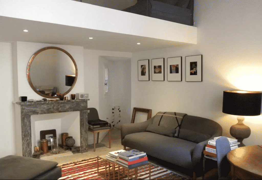 terrasse marche fleur