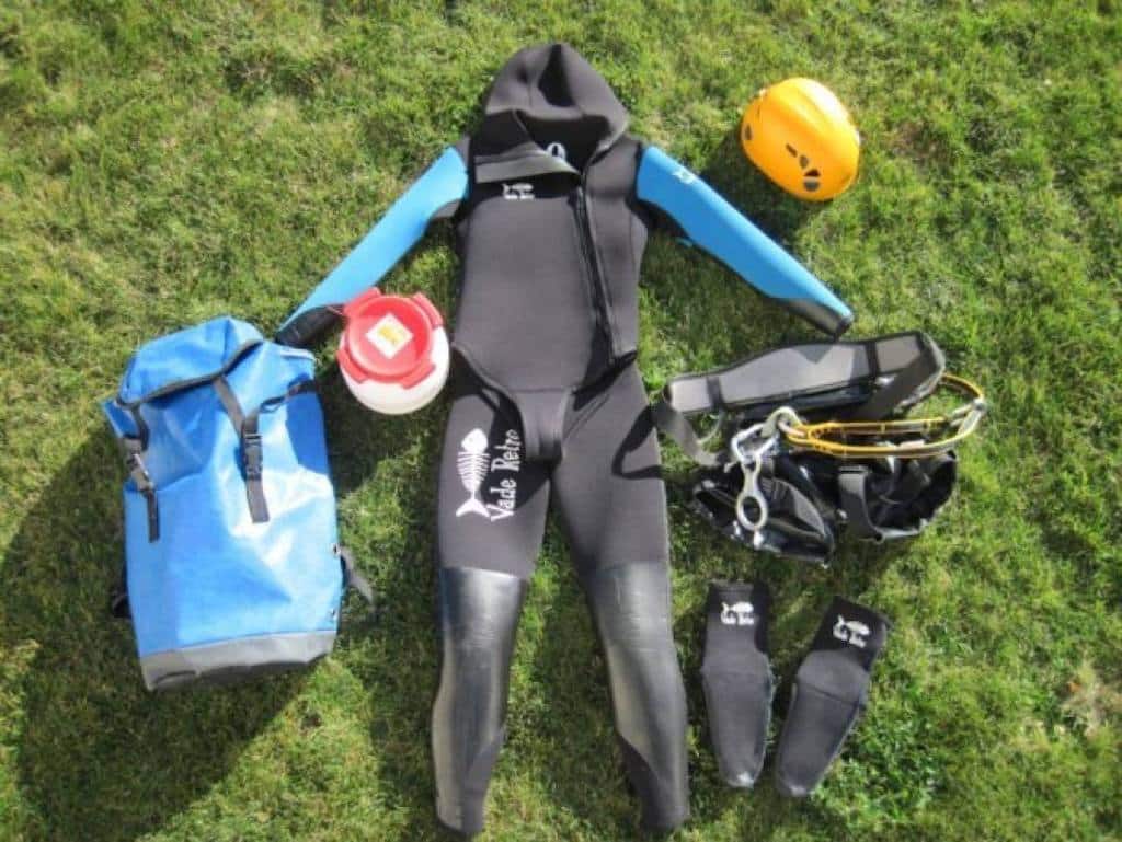 equipement canyoning