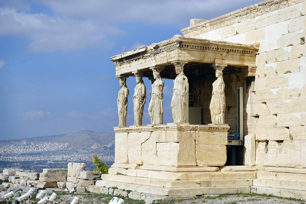 erechthéion visiter acropole athenes