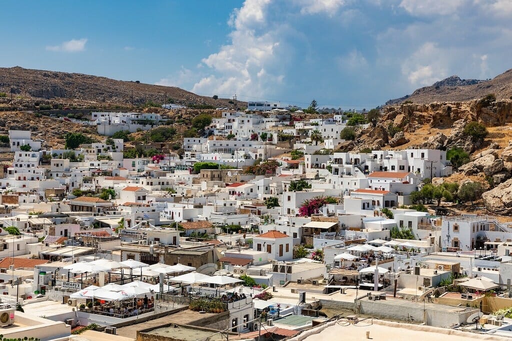 Lindos lindos grece