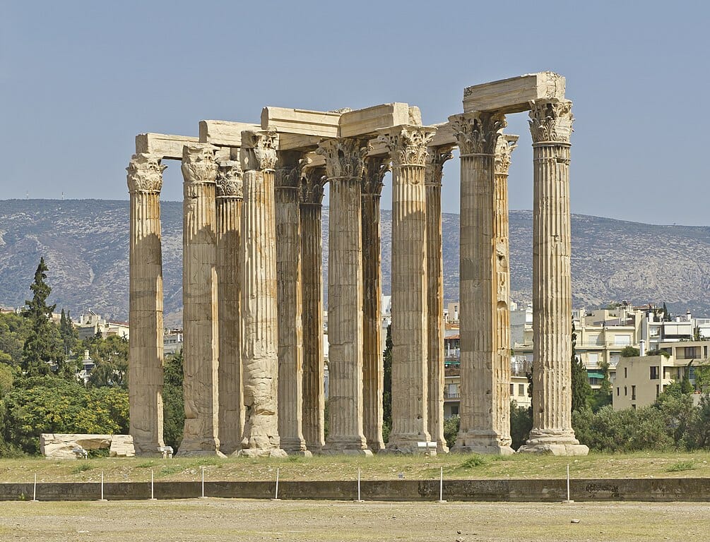 temple zeus athenes