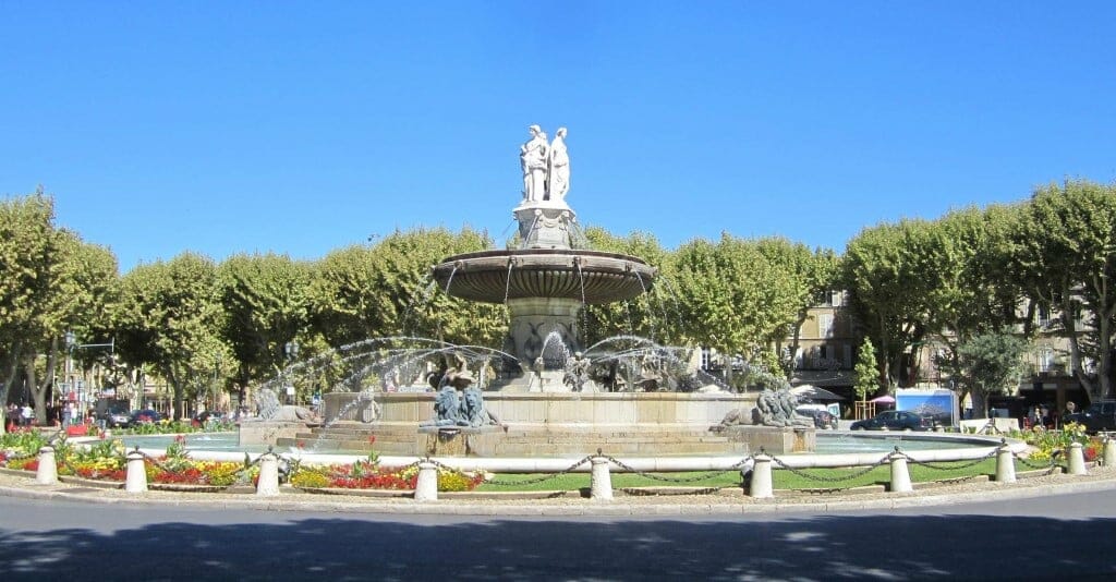 aix en provence fontaine
