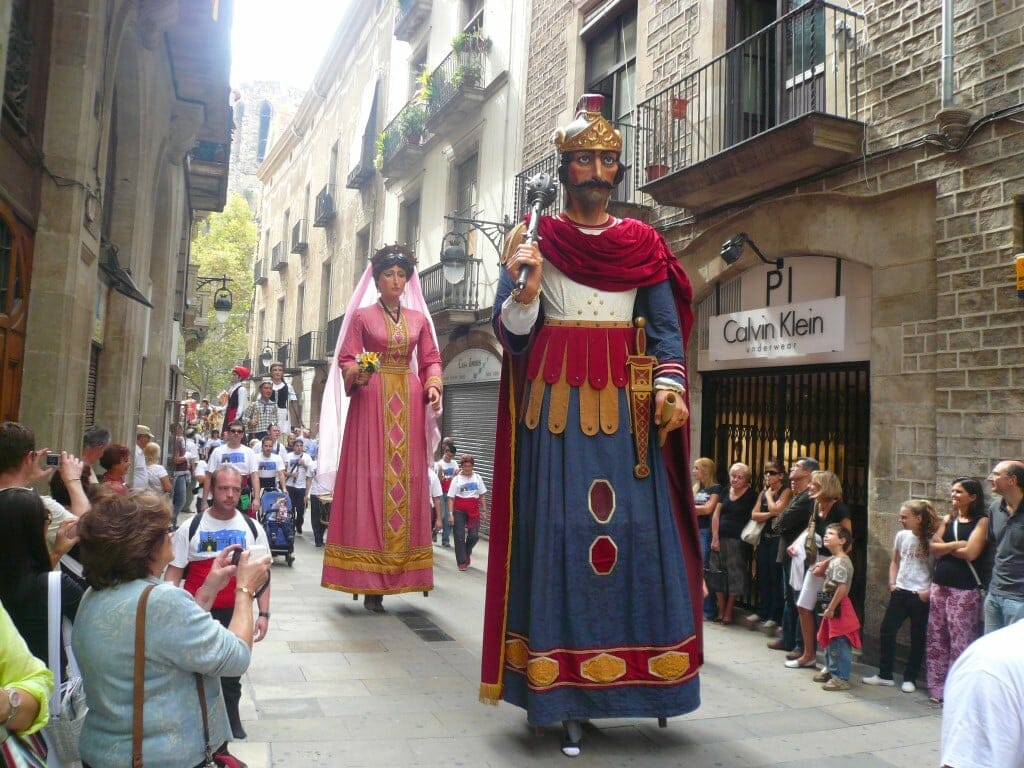 Cavalcad de gegants de la Merce