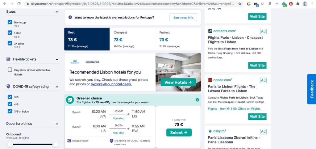 billet avion moins cher vpn