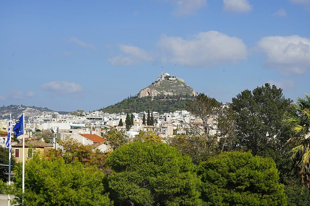 colline lycabette athenes