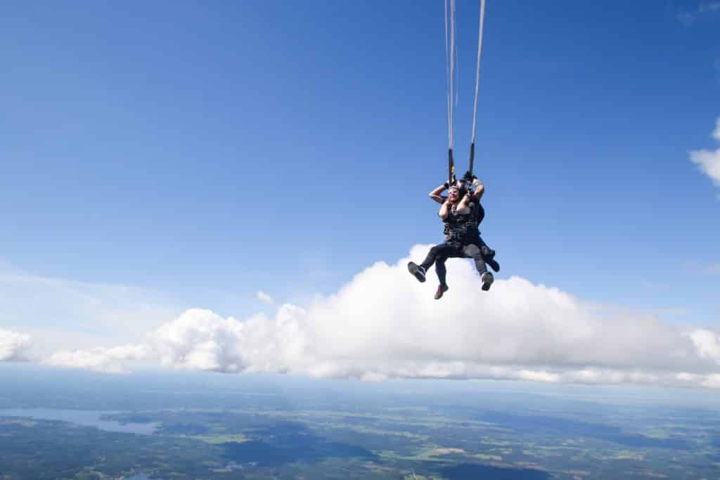 saut tandem