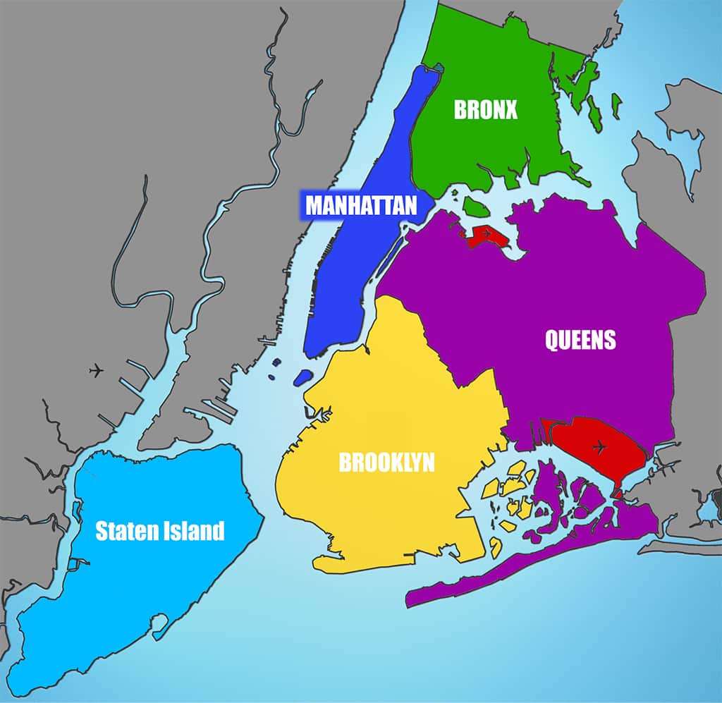 Plan_New_York_Borough_arrondissements plan new york borough arrondissements
