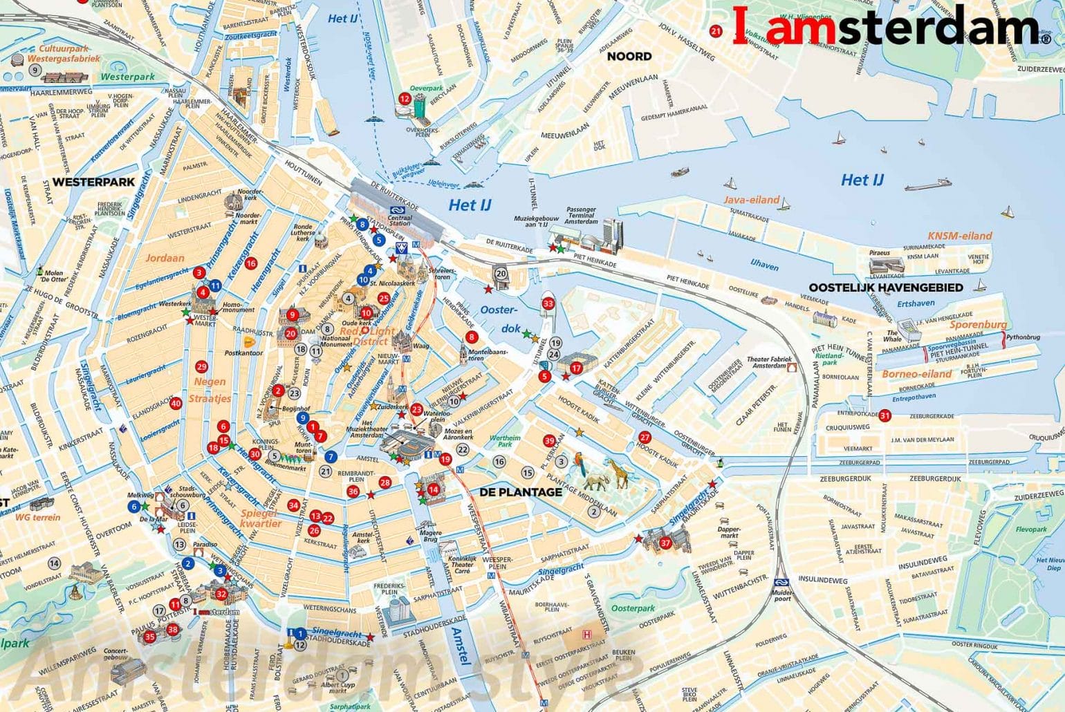 amsterdam_centre_historique_illustre_plan_carte amsterdam centre historique illustre plan carte