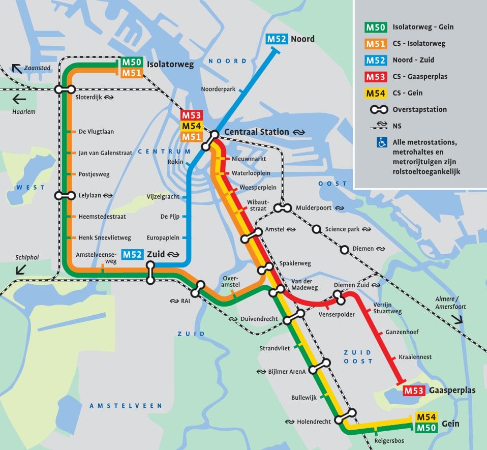 plan_metro_amsterdam_lignes_stations plan metro amsterdam lignes stations